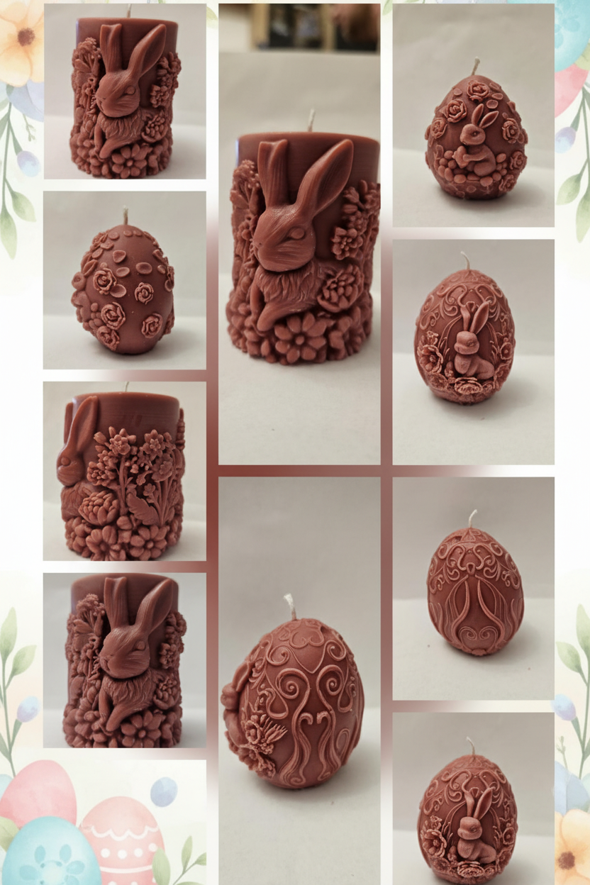 Pachet Paște – Grădina de Primăvară IoBo Candles 🐣